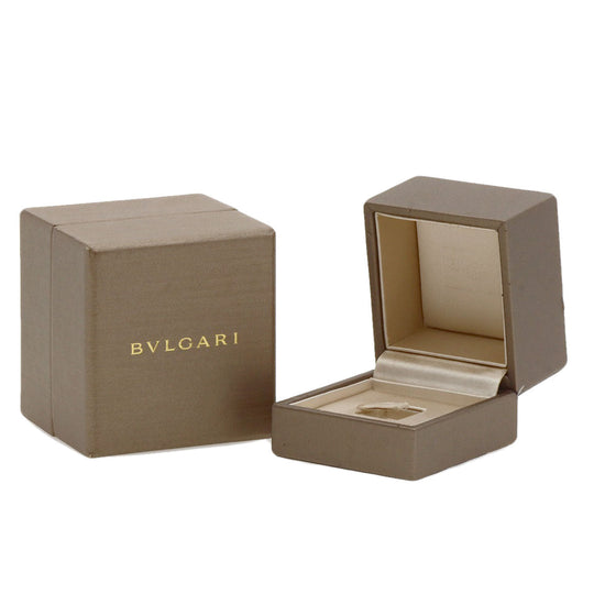 BVLGARI Ring 18K Pink Gold gold Serpenti Viper Diamond Shell #52 Women Used Authentic