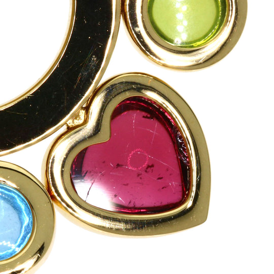 BVLGARI Necklace 18K Yellow Gold gold allegra multicolor stone Women Used Authentic