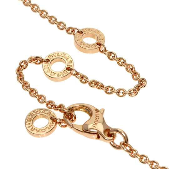 BVLGARI Necklace 18K Pink Gold gold B-zero1 B-zero One Black Ceramic Diamond