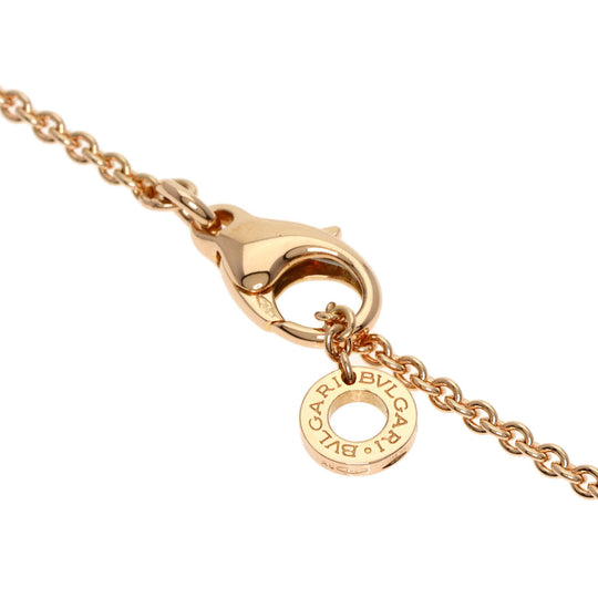 BVLGARI Necklace 18K Pink Gold gold B-zero1 B-zero One Black Ceramic Diamond
