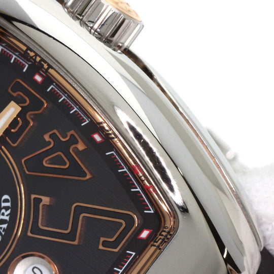 FRANCK MULLER Watches Mechanical Automatic V41SCDTSTGJ AC5N Stainless Steel, Leather Silver Vanguard black dial Women Used Authentic