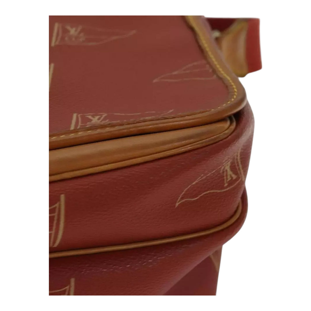 Louis Vuitton Cup Calvi Vintage Red Shoulder Bag Aboganie