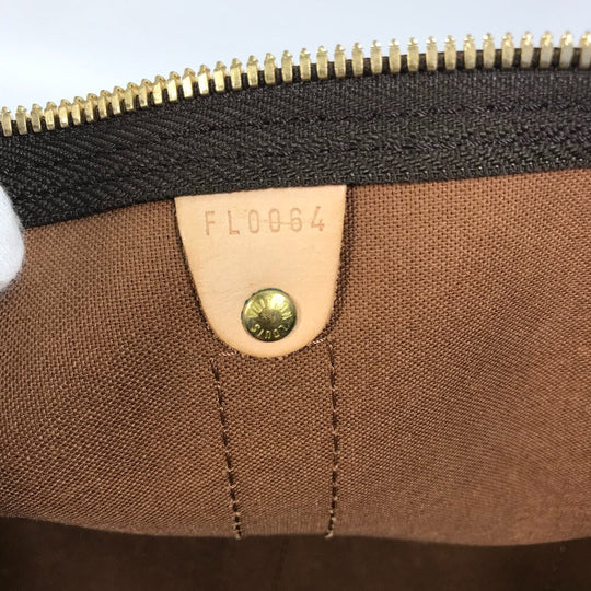 LOUIS VUITTON Boston Duffel bag ‚l41418 Monogram canvas Brown Travel Bag Shoulder Bag Handbag Keepall bandouliere45 Women Used Authentic