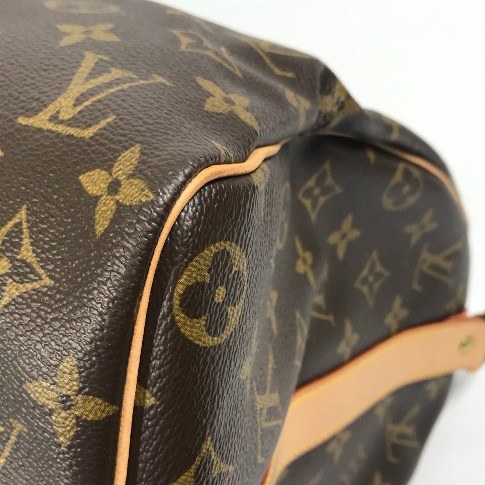 LOUIS VUITTON Boston Duffel bag ‚l41418 Monogram canvas Brown Travel Bag Shoulder Bag Handbag Keepall bandouliere45 Women Used Authentic
