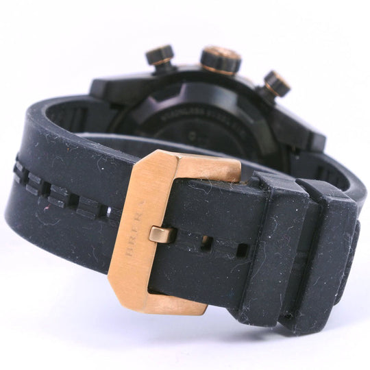BRERA OROLOGI Watches BRDVC47 Stainless Steel, Rubber black Chronograph mens Used Authentic