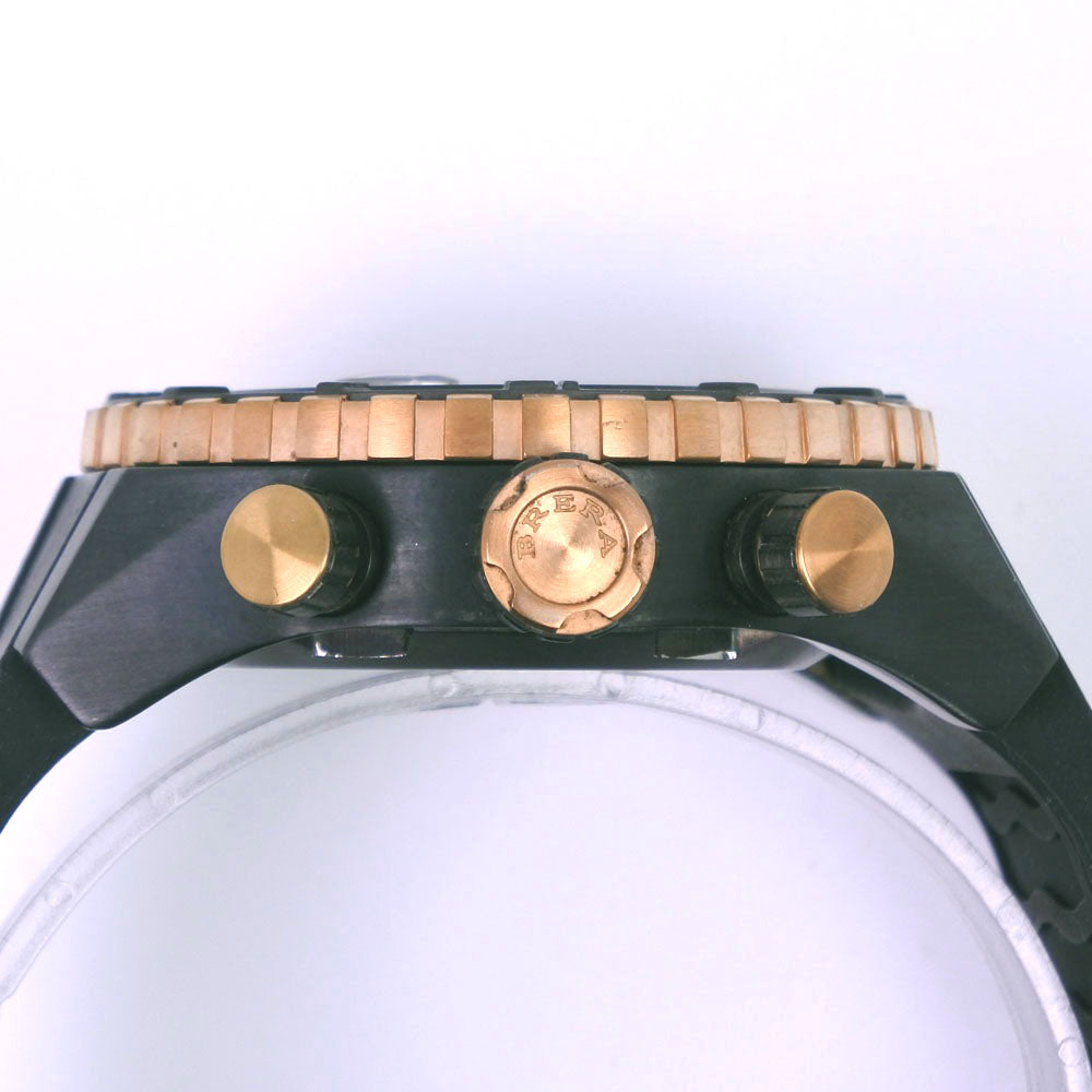 BRERA OROLOGI Watches BRDVC47 Stainless Steel, Rubber black Chronograph mens Used Authentic