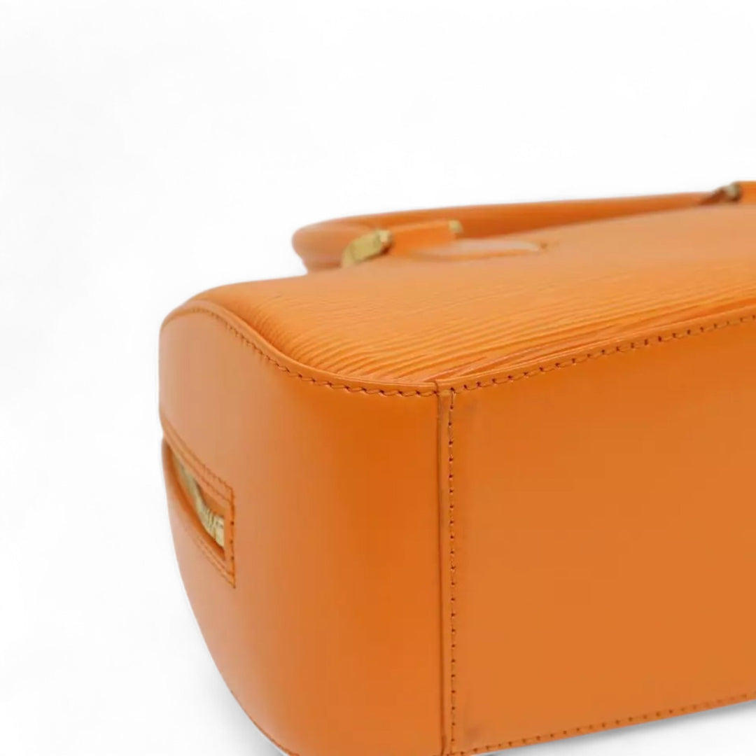 Louis Vuitton Epi Jasmine Handbag 2way Orange Mandarin Women's Bag