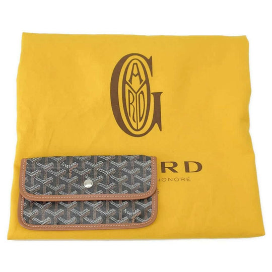 GOYARD Saint Louis PVC Leather Brown Tote Preloved