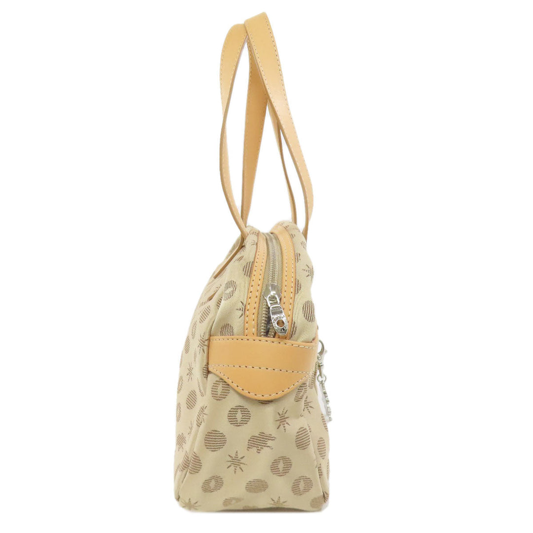 HUNTING WORLD Tote Bag canvas Brown Elephant motif Women Used Authentic