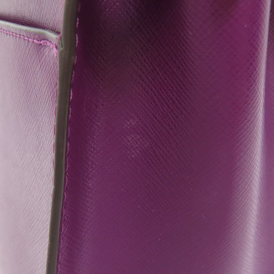 Kate Spade Handbag PVC purple 2WAY Women Used Authentic