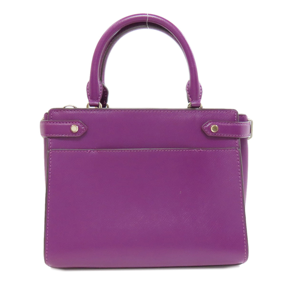 Kate Spade Handbag PVC purple 2WAY Women Used Authentic