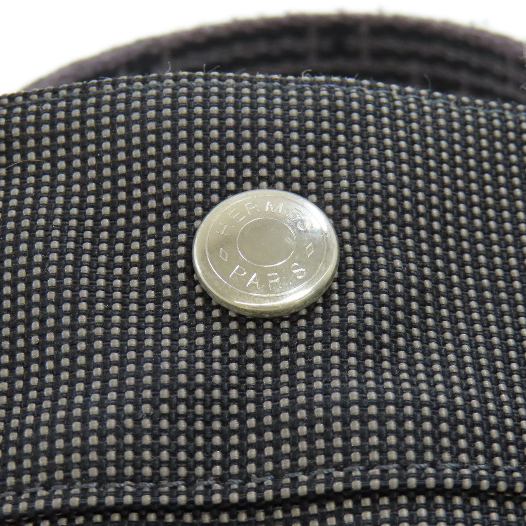 HERMES Tote Bag canvas black