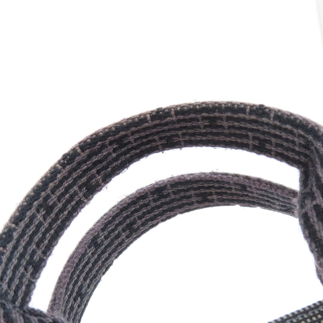 HERMES Tote Bag canvas black
