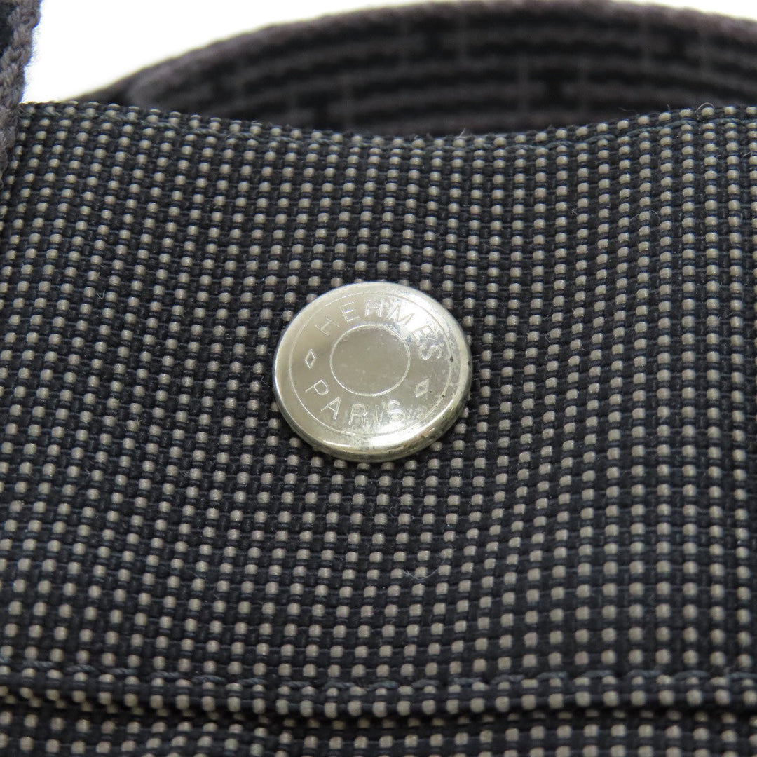 HERMES Tote Bag canvas black
