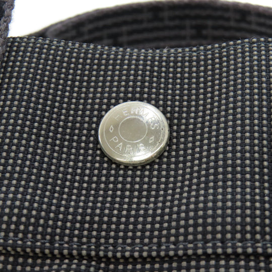 HERMES Tote Bag canvas black