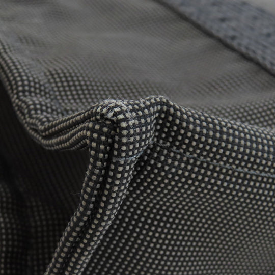 HERMES Tote Bag canvas black