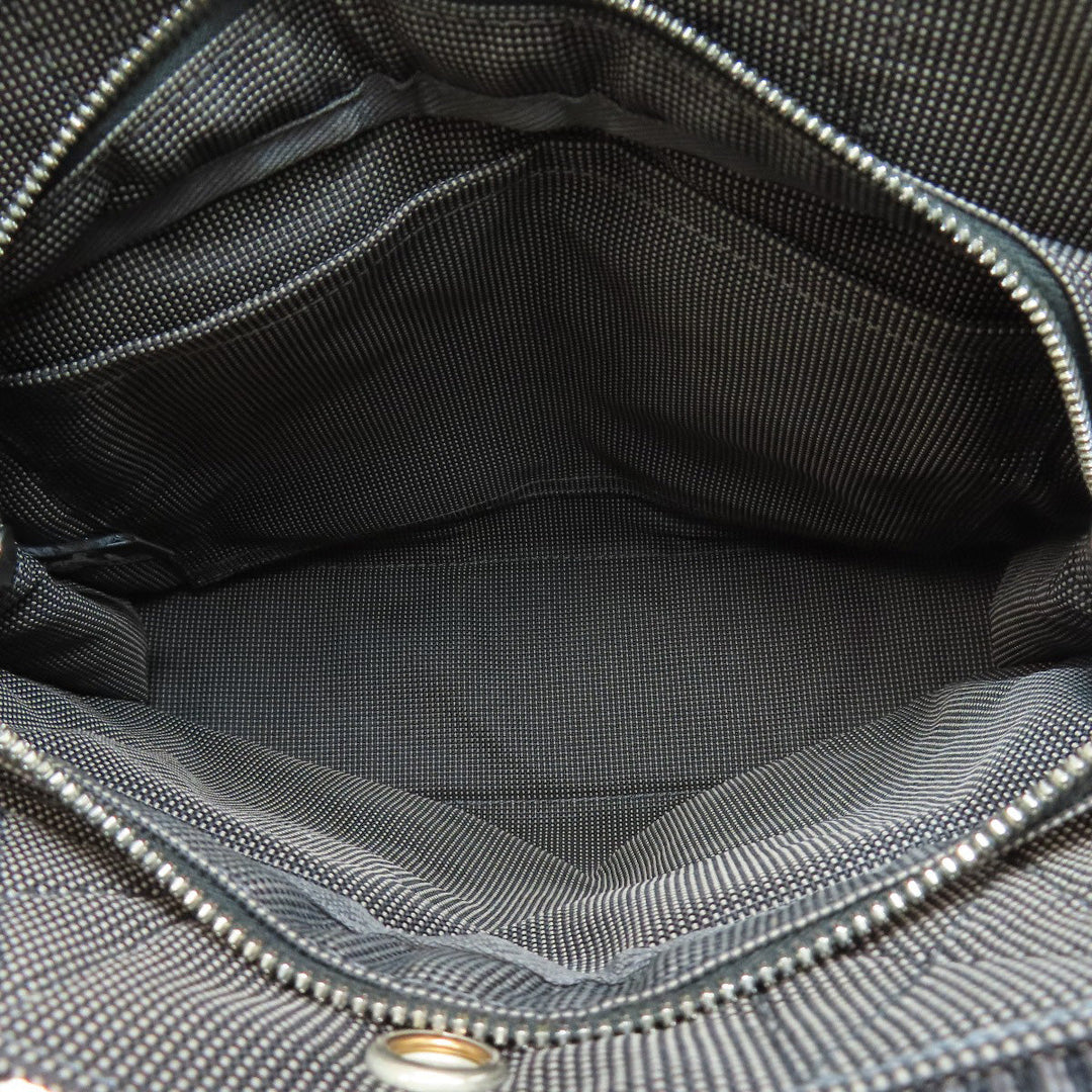 HERMES Tote Bag canvas black