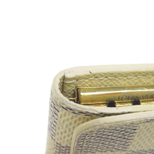 LOUIS VUITTON Key case Key holder  N60020 Damier canvas white Multicles4 Women Used Authentic
