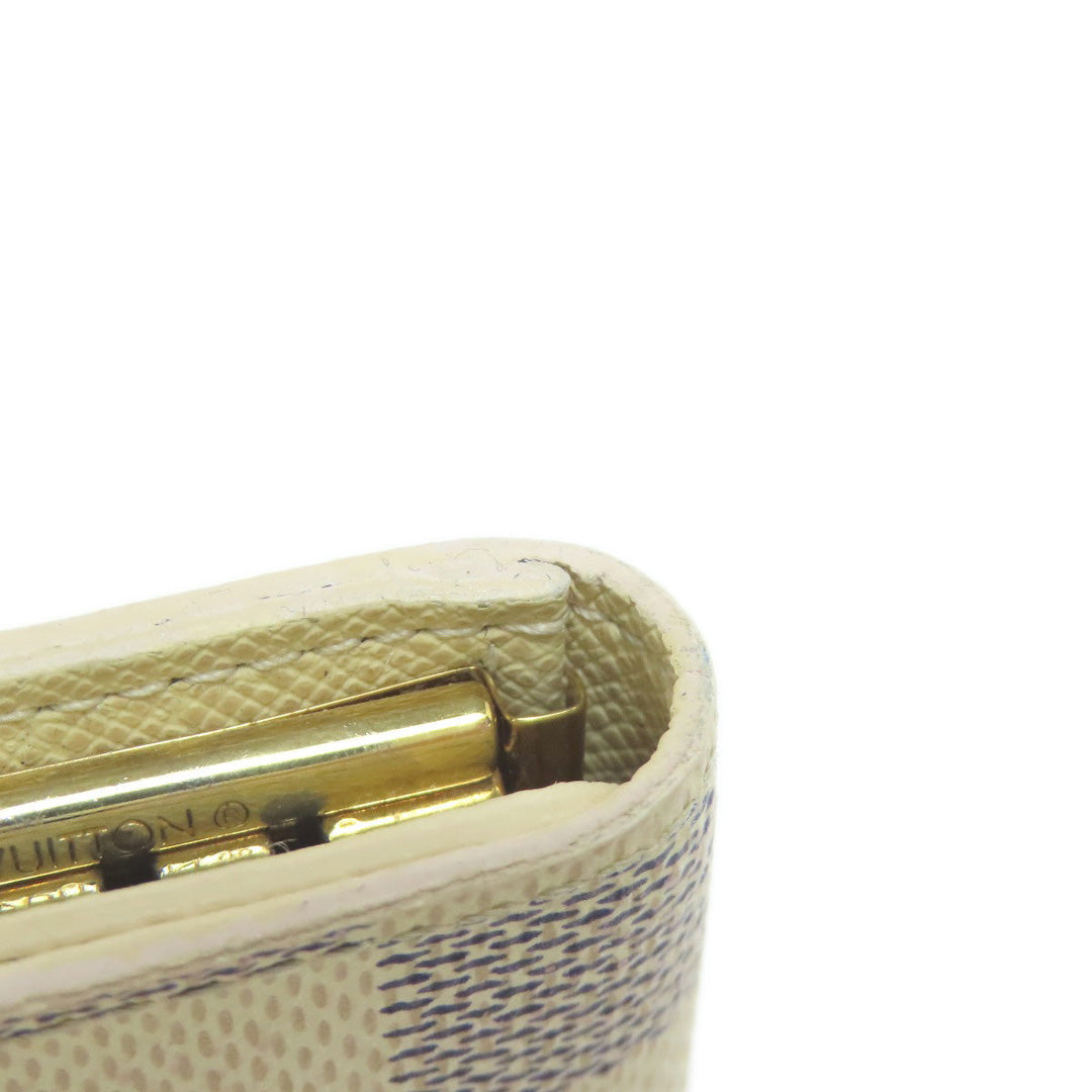 LOUIS VUITTON Key case Key holder  N60020 Damier canvas white Multicles4 Women Used Authentic