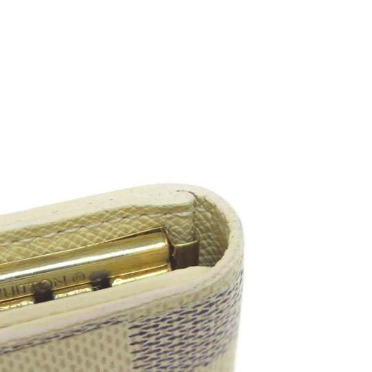 LOUIS VUITTON Key case Key holder  N60020 Damier canvas white Multicles4 Women Used Authentic