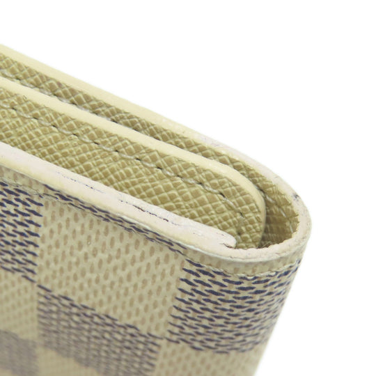 LOUIS VUITTON Key case Key holder  N60020 Damier canvas white Multicles4 Women Used Authentic