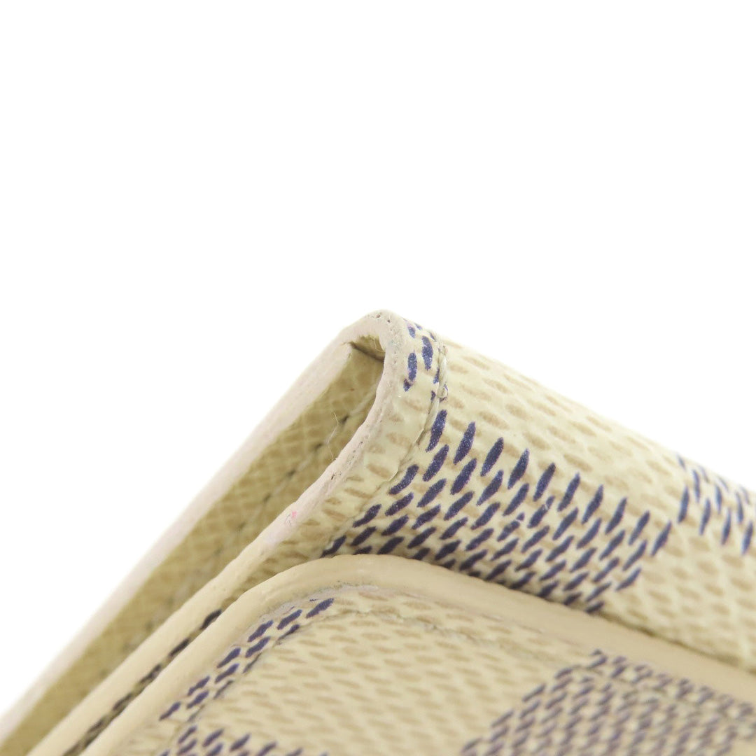 LOUIS VUITTON Key case Key holder  N60020 Damier canvas white Multicles4 Women Used Authentic
