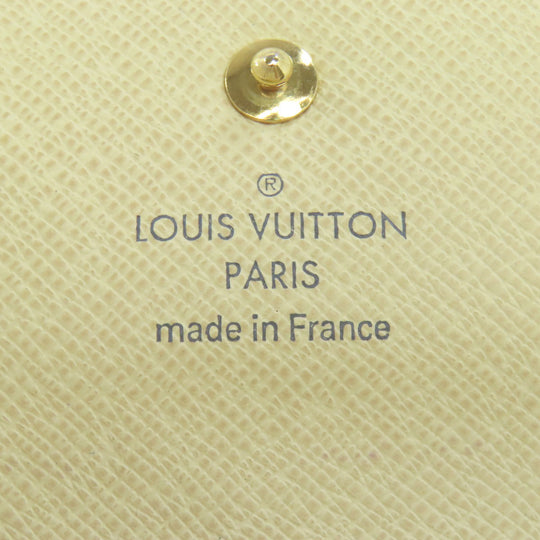 LOUIS VUITTON Key case Key holder  N60020 Damier canvas white Multicles4 Women Used Authentic