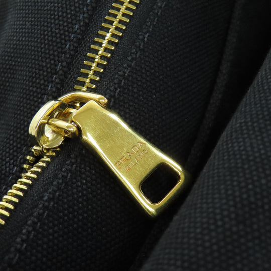 PRADA Tote Bag 1BG642 canvas black