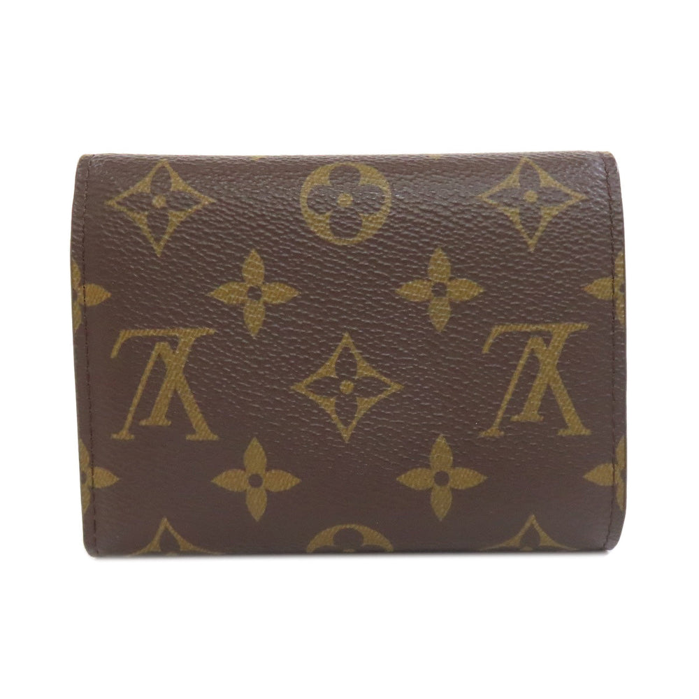LOUIS VUITTON Bifold Wallet M62472 Monogram canvas Brown Portefeuille Victorine Women Used Authentic
