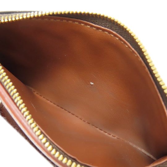 LOUIS VUITTON Bifold Wallet M62472 Monogram canvas Brown Portefeuille Victorine Women Used Authentic