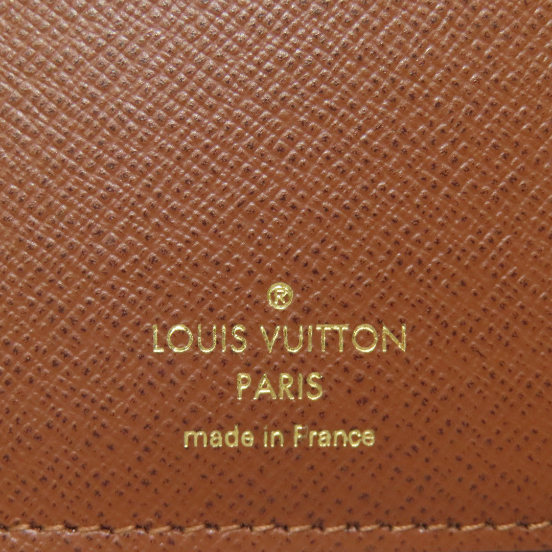 LOUIS VUITTON Bifold Wallet M62472 Monogram canvas Brown Portefeuille Victorine Women Used Authentic