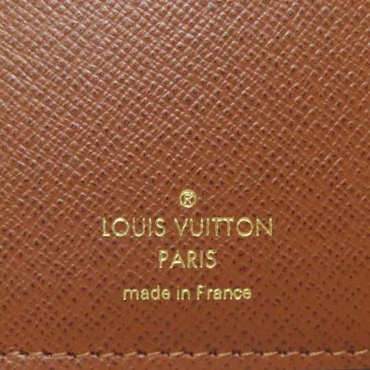 LOUIS VUITTON Bifold Wallet M62472 Monogram canvas Brown Portefeuille Victorine Women Used Authentic