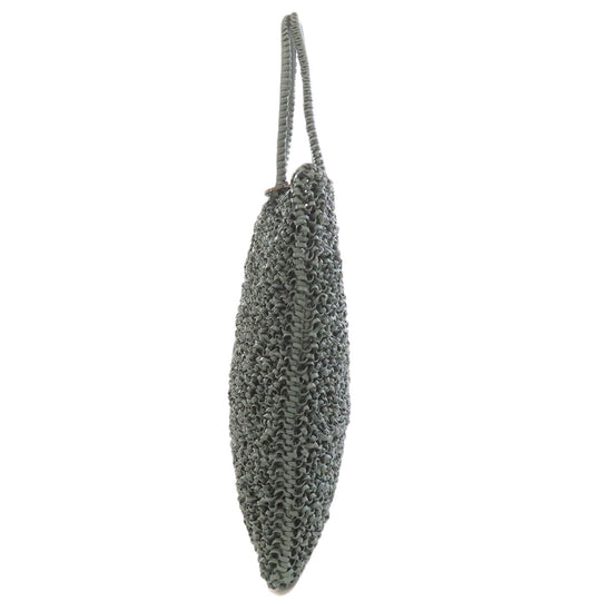 ANTEPRIMA Handbag PVC gray Wire bag Women Used Authentic