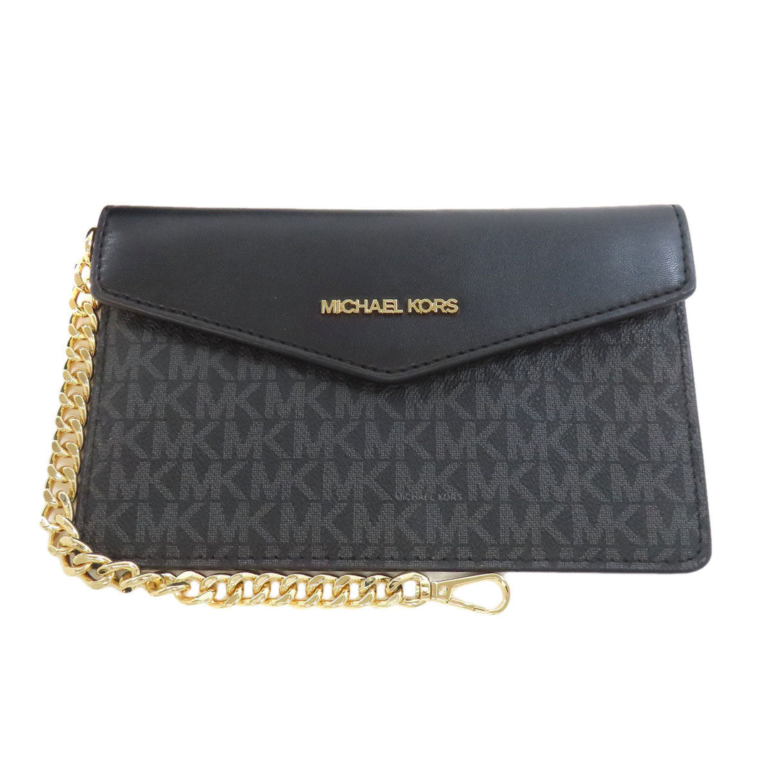 MICHAEL KORS Backpack leather black MAISIE 2 IN 1 Women Used Authentic