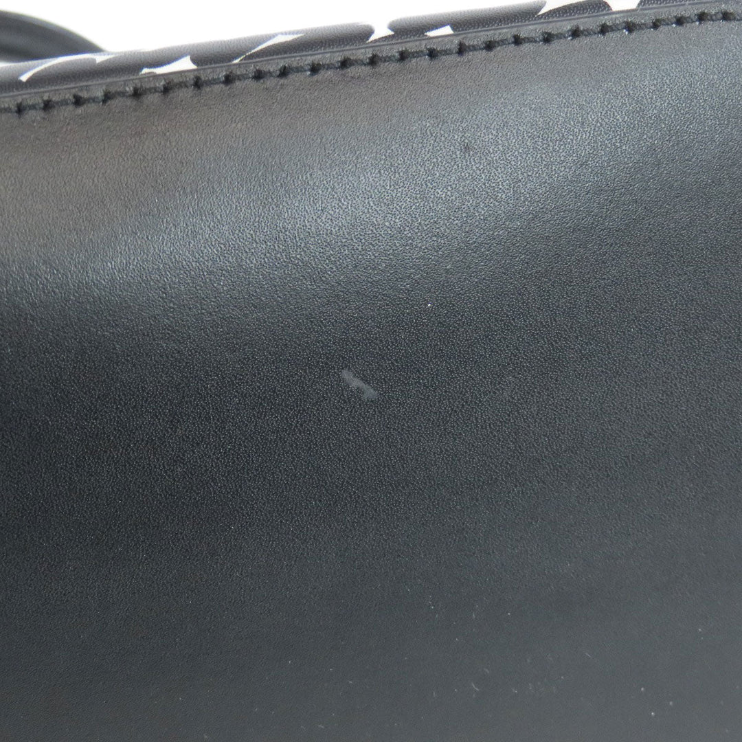 Kate Spade Handbag PVC black Total pattern 2WAY Women Used Authentic