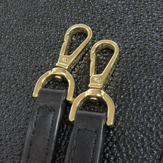 MICHAEL KORS Handbag leather black 2WAY Women Used Authentic