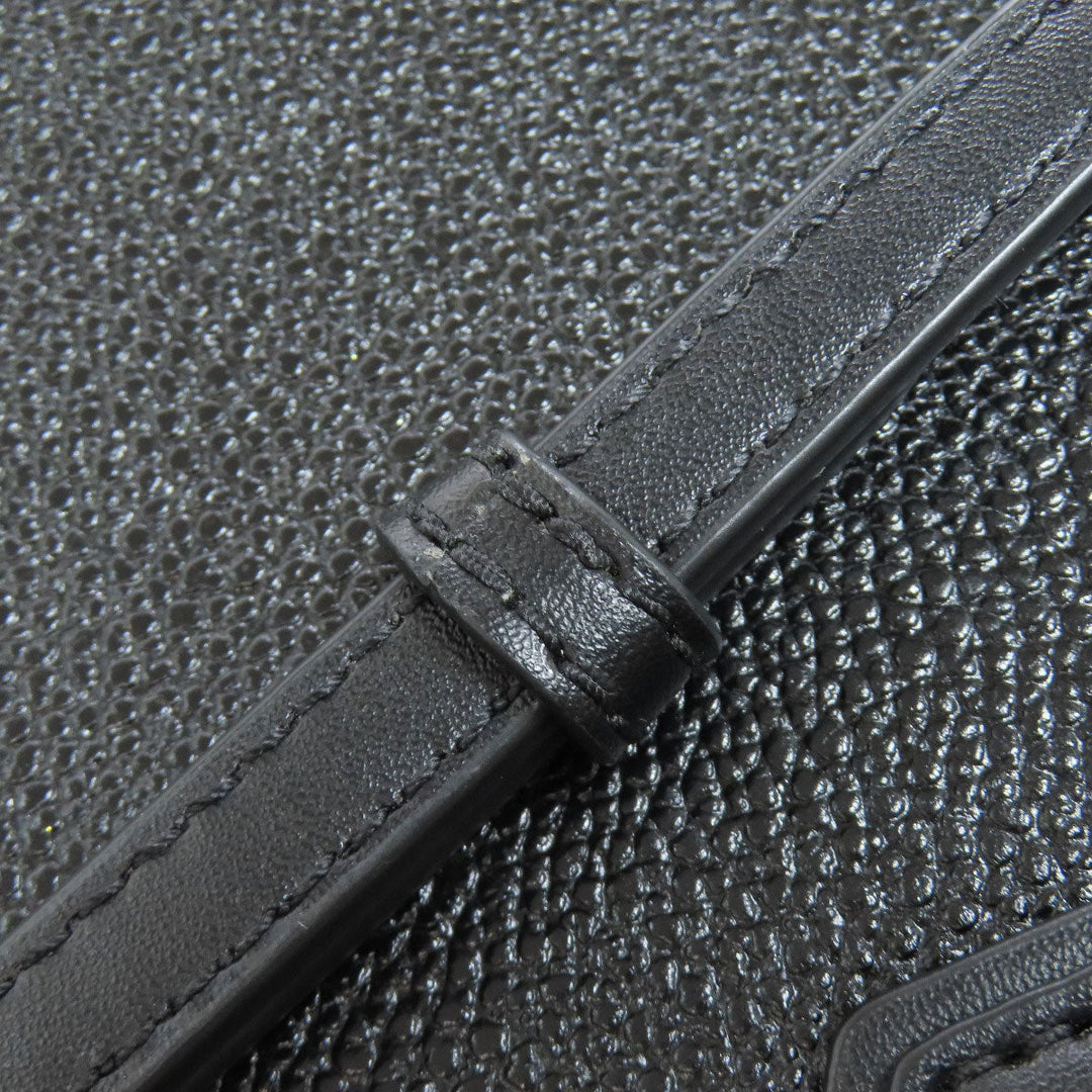 MICHAEL KORS Handbag leather black 2WAY Women Used Authentic