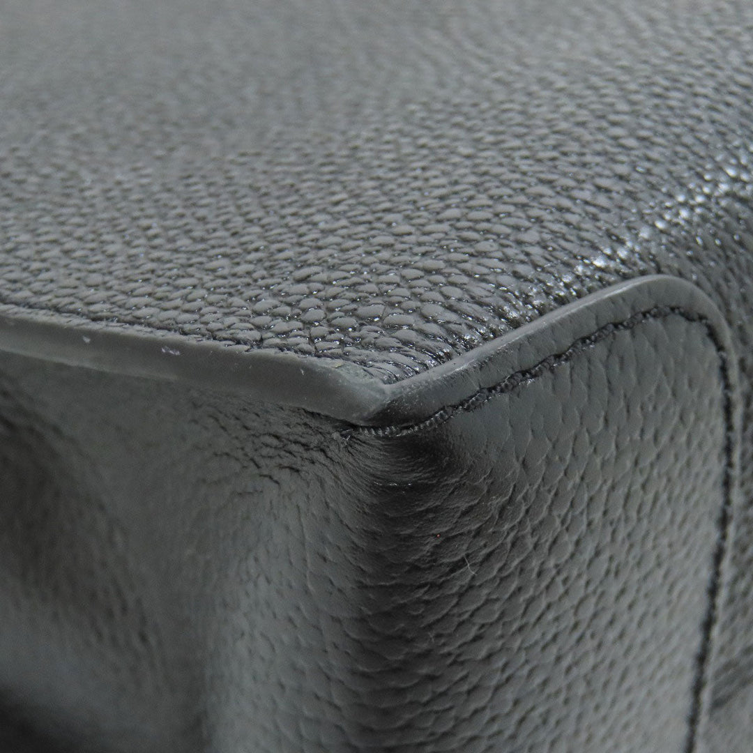 MICHAEL KORS Handbag leather black 2WAY Women Used Authentic