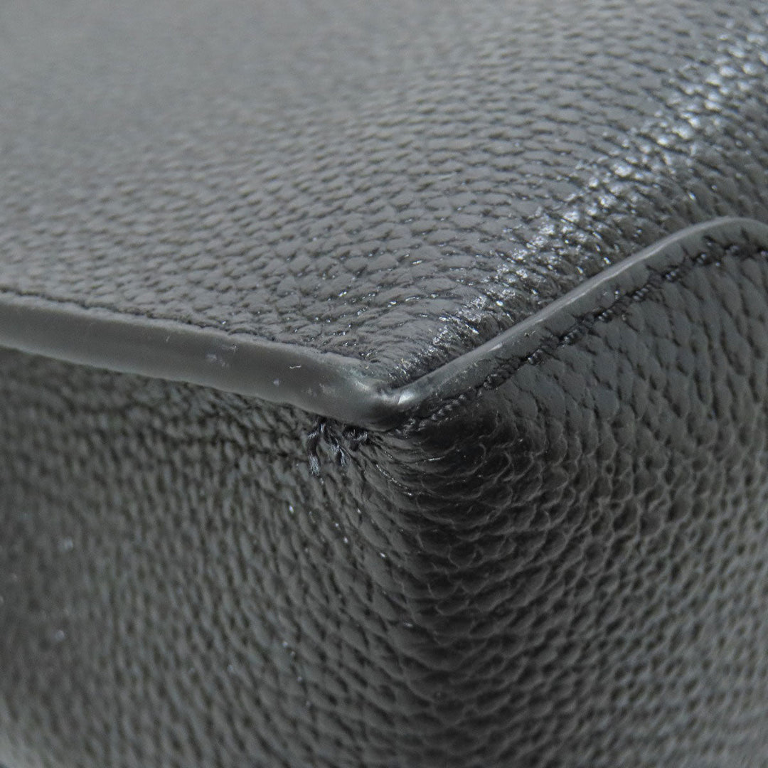 MICHAEL KORS Handbag leather black 2WAY Women Used Authentic