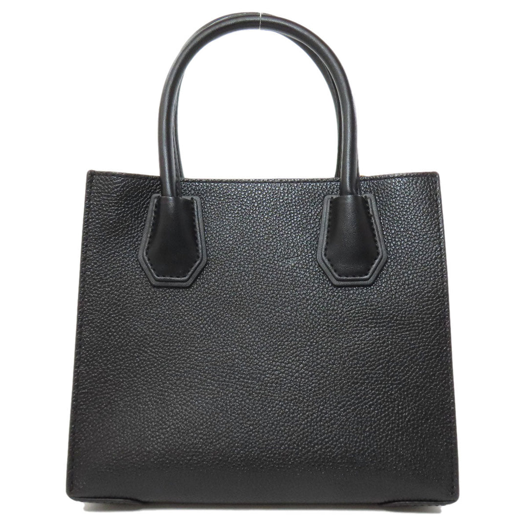 MICHAEL KORS Handbag leather black 2WAY Women Used Authentic