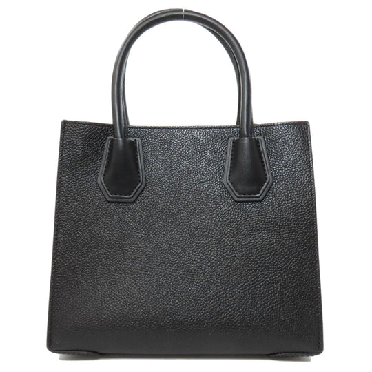 MICHAEL KORS Handbag leather black 2WAY Women Used Authentic