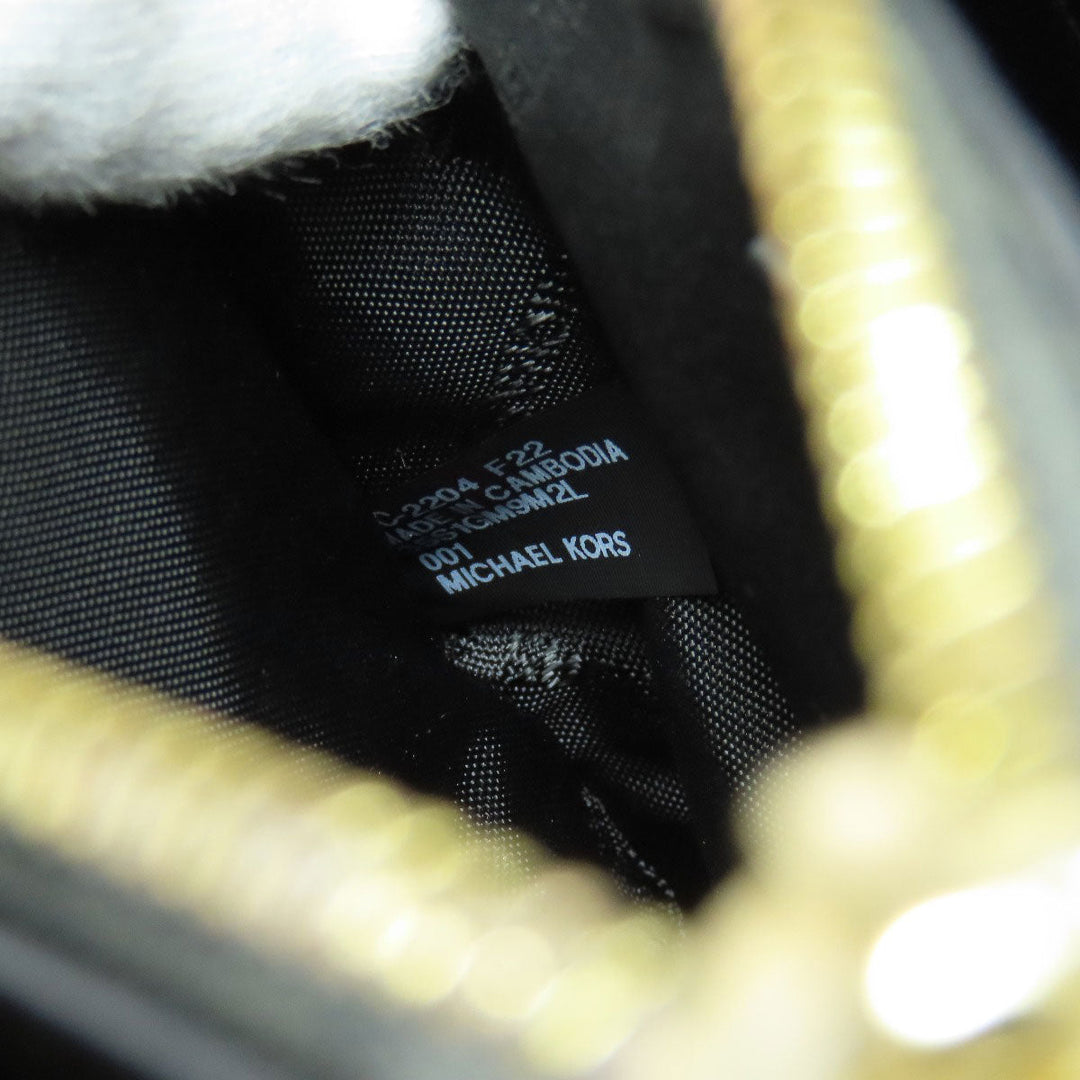 MICHAEL KORS Handbag leather black 2WAY Women Used Authentic