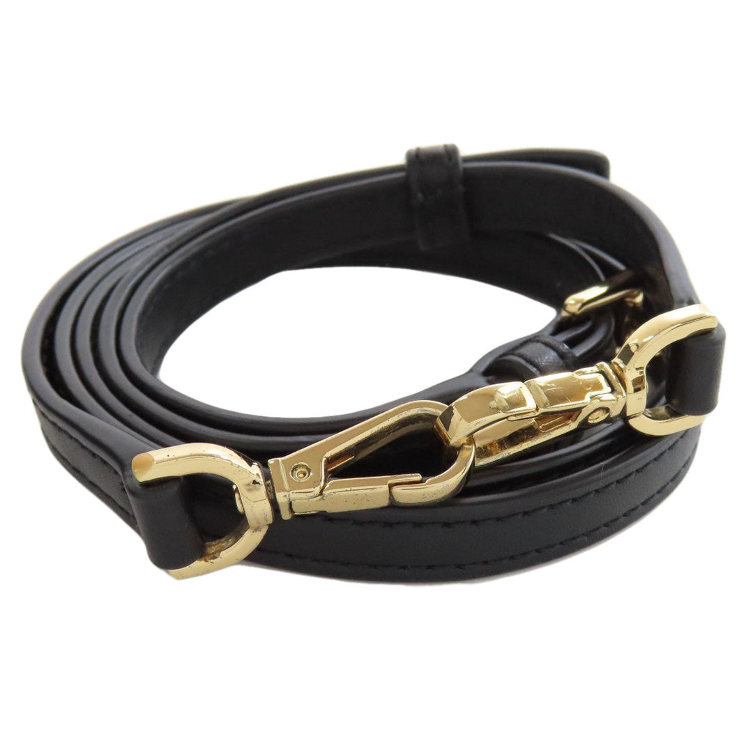 MICHAEL KORS Handbag leather black 2WAY Women Used Authentic