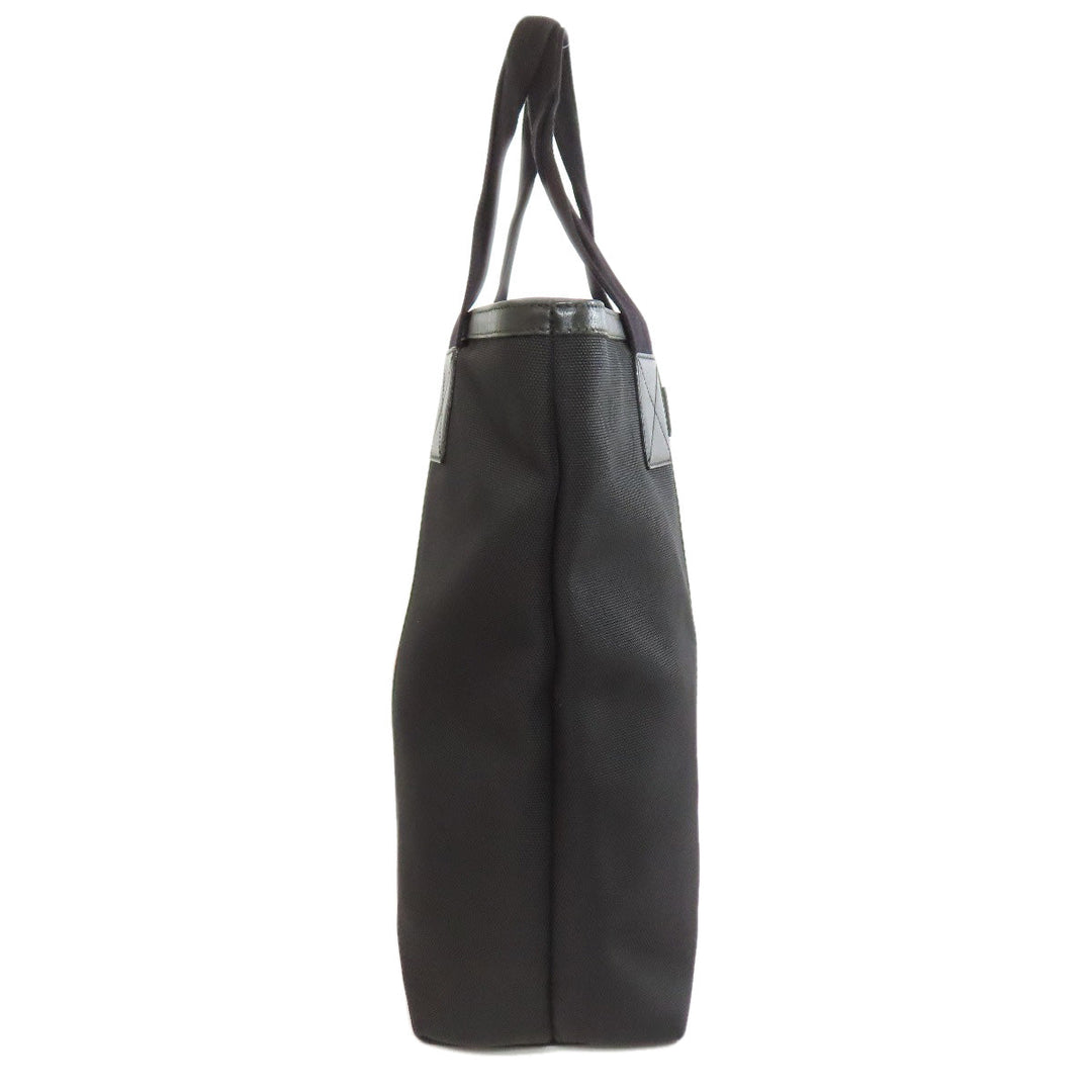 GUCCI Tote Bag 387107 canvas black Sherry line Women Used Authentic