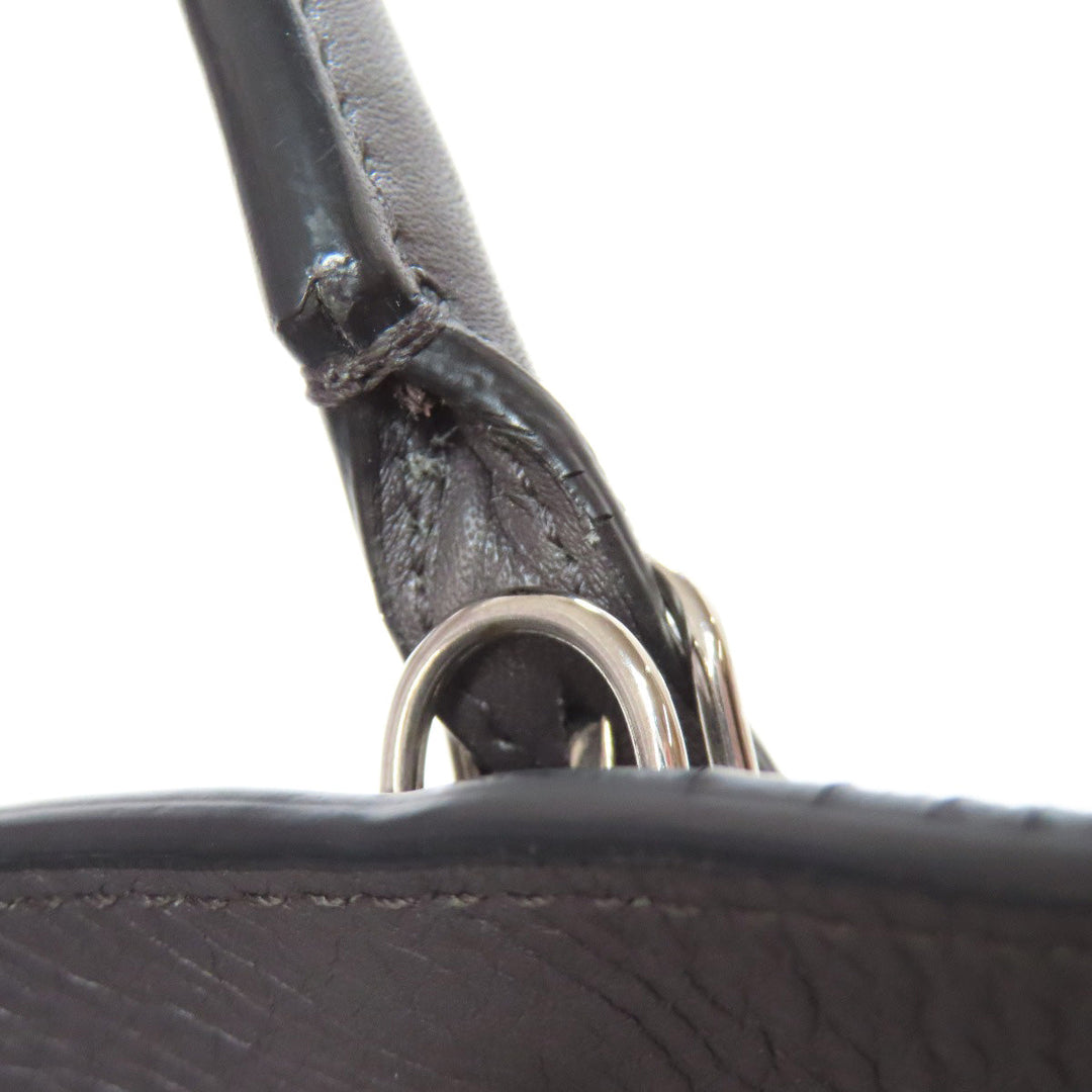 BALENCIAGA Handbag 370926 Calfskin gray Paper 2WAY Women Used Authentic