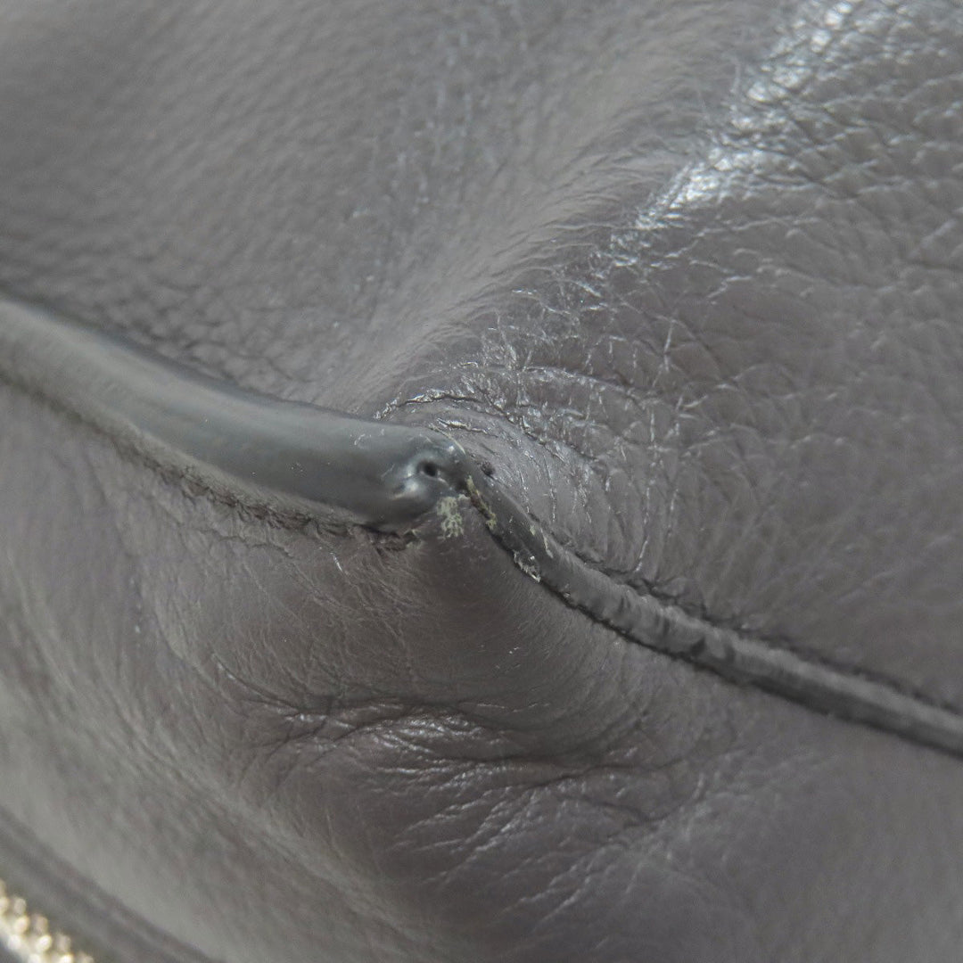 BALENCIAGA Handbag 370926 Calfskin gray Paper 2WAY Women Used Authentic
