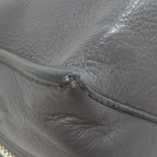 BALENCIAGA Handbag 370926 Calfskin gray Paper 2WAY Women Used Authentic