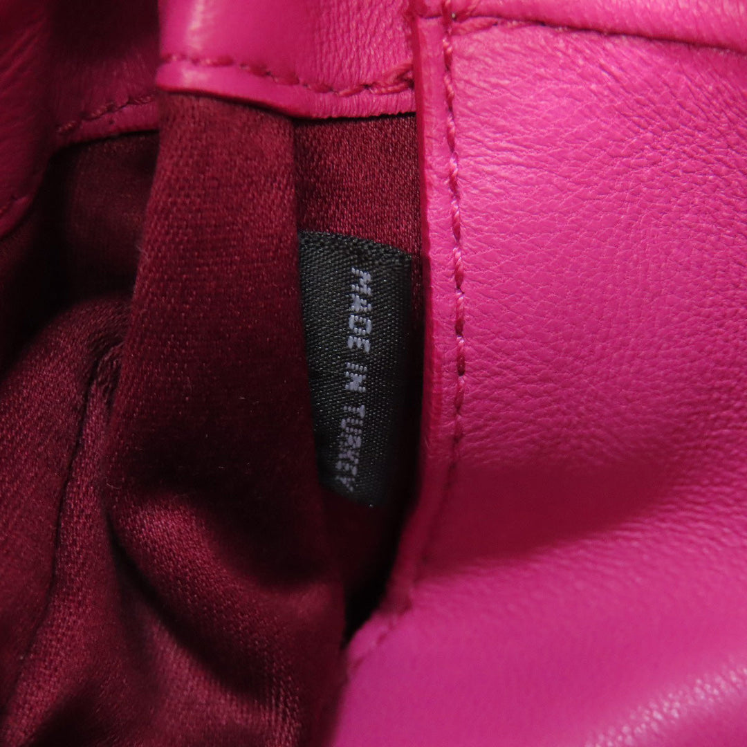 MIUMIU Shoulder Bag Calfskin pink Materasse 2WAY Women Used Authentic