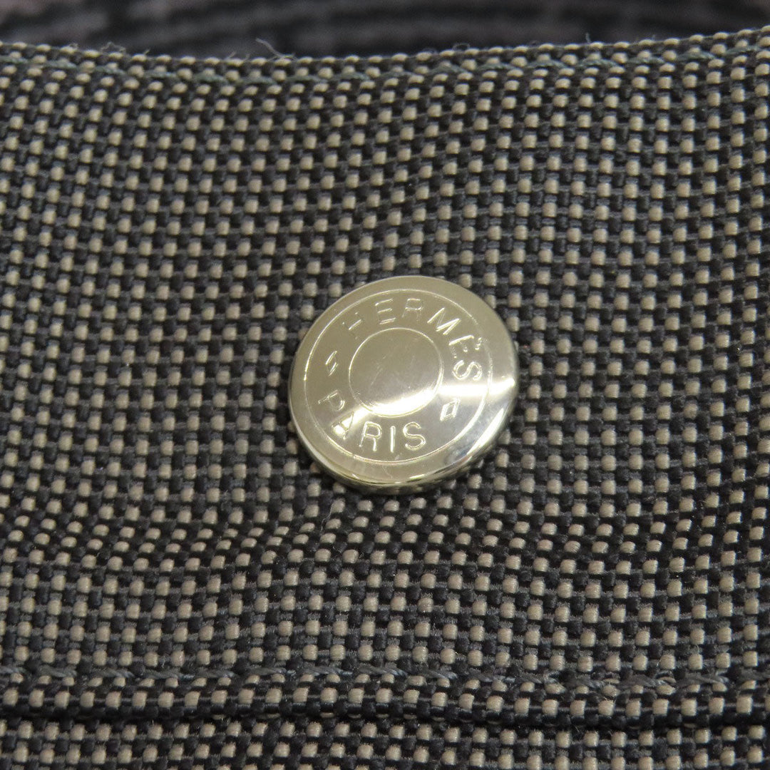 HERMES Backpack canvas gray Her LineMM