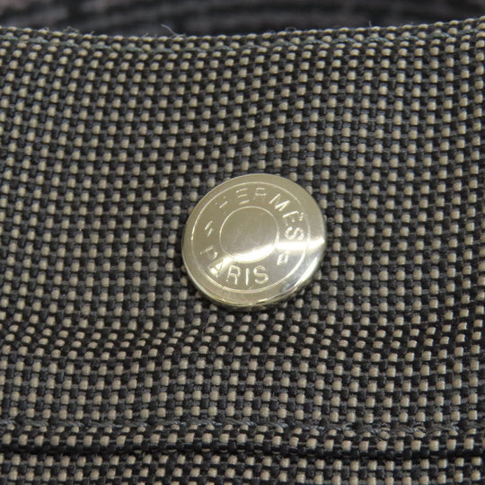 HERMES Backpack canvas gray Her LineMM